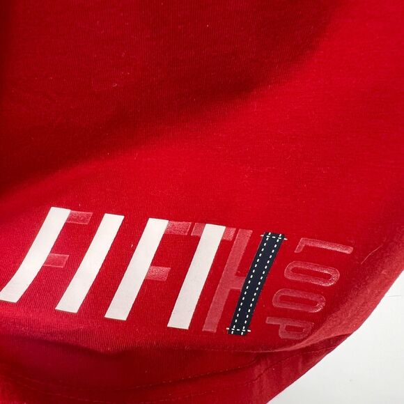 Fifth Loop bittersweet tee large mens skeleton bear graphic t-shirt red - Picture 10 of 11